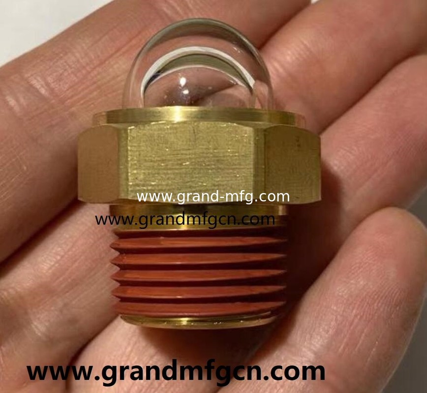 Sight Glass 1/214 NPT Hex Top Liquid Dome Oil Level sight windows