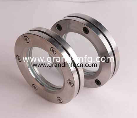 quality  Stainless steel 304 flange visual sight glass windows for reactor mixer equipments factory