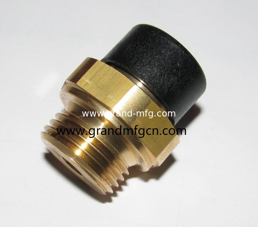 NPT male thread 1/8" 1/2" 1"natural brass breather vent plugs,air