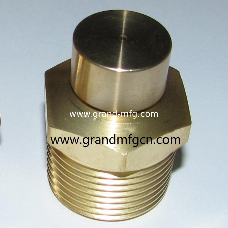 NPT pipe thread 3/4" brass breather vent plugs for compressors Oil filler air breather vent plug