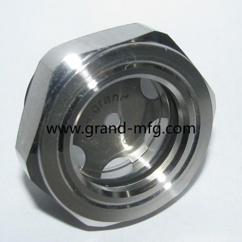 1" NPT Liquid Level Sight Glass for BHO system SS304 80 bar Stainless ...
