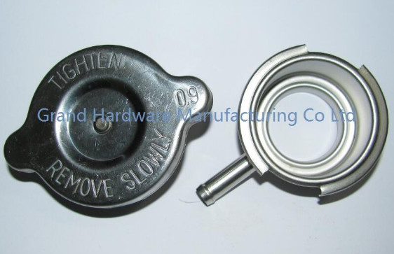 Stainless Steel 304 Auto Radiator Coolant Filler Necks & Cap for ...