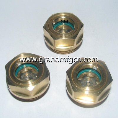NPT thread 3/8&quot; 1/2&quot; 3/4&quot; 1,1/4&quot; Compressor Oil Sight Glass Level Monitor Oil Gas Fuel Tank Site Plug Oil leve gauge