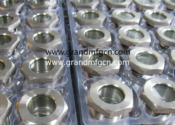 NPT1 1/ 2&quot; BITZER refrigeration fused steel sight glass with reflector fused sight window sight glass manufacturer China