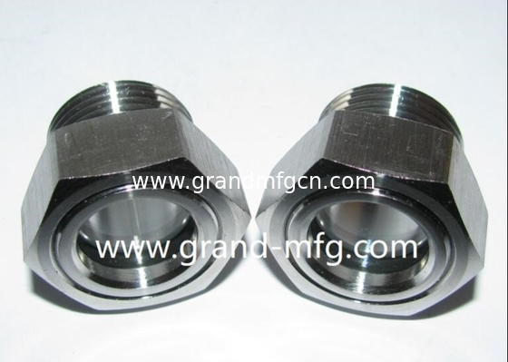 Metric thread M36x1.5 stainless steel gear boxes compressors knob type oil level gauge oil level indicator