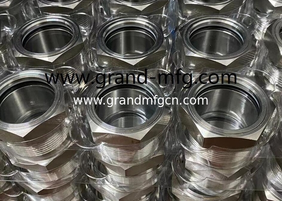 Metric thread M36x1.5 stainless steel gear boxes compressors knob type oil level gauge oil level indicator