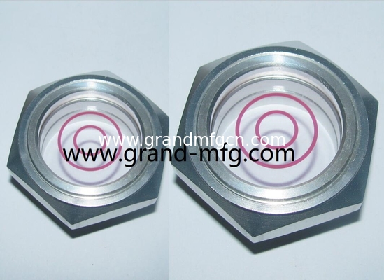 BSP G thread 1/2 3/4 11/4 11/2 inch aluminum oil level sight glass supplier oil sight gauge bull eye oil levels