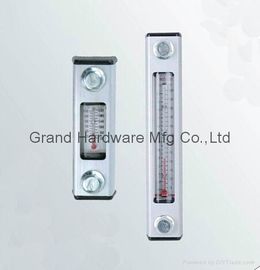 GM-YWZ-125T aluminum hydraulic oil level indicator with level marks for Thin-wall container