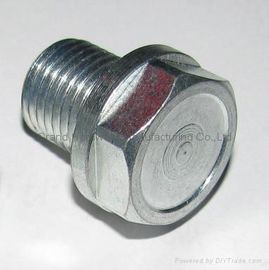 Zinc Plated Steel Hex Oil drain plugs,male NPT pipe thread 1/4&quot;,3/8&quot;,1/2&quot;3/4&quot;,1&quot;