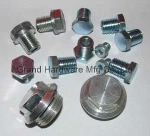 SAE hex socket steel plug custom oil drain steel plug SS304 plugs