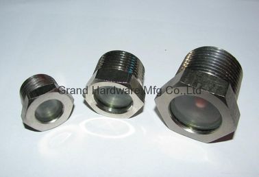 Threaded fused sight glass
