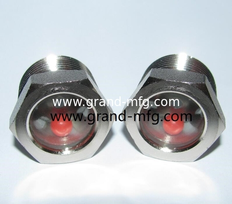 NPT1 1/4&quot; refrigeration equipment fused steel sight glass fused sight window oil sight glass manufacturer China