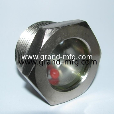 NPT 2&quot; 3&quot; BITZER refrigeration fused steel sight glass with reflector fused sight window sight glass manufacturer China