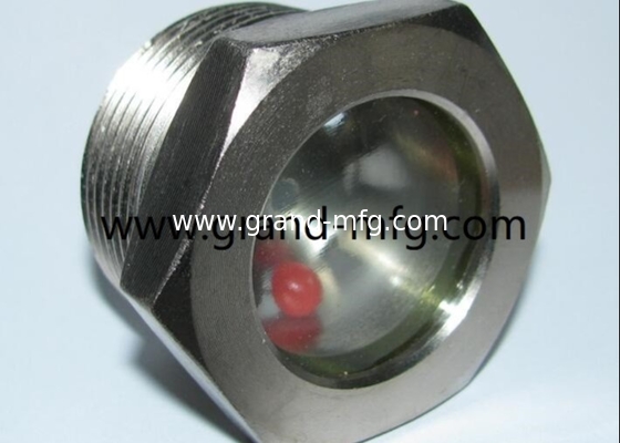 NPT 1 1/4&quot; BITZER refrigeration fused steel sight glass with reflector fused sight window sight glass manufacturer China