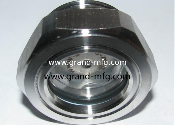 NPT thread 1/2 inch 2 inch stainless steel SS304 oil level sight glass SS316 pressure container view port site gauge