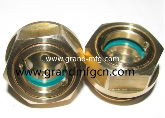 Male BSP threaded G3/4&quot;  vaccum pump oil level sight glass indicator air compressor &amp; reducer oil sight glass