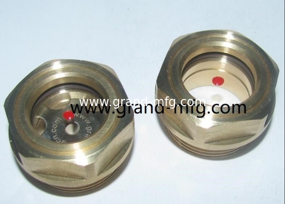 G1/2&quot; G3/4&quot; G1&quot; GM-HDG10 BSP THREAD Pump Oil Sight Glass Bubble sight glass gauge with clear glass coolant sightglass