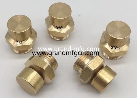 Male G thread 1/8&quot; 1/2&quot; 1/4&quot; natural brass breather vent plugs,air released plugs,professional manufacturer in China