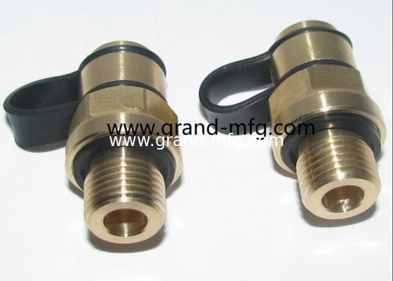 Hexagon Brass Vent plugs  Male BSP thread 1/4&quot; 1/2&quot; 3/4&quot; 1&quot; Custom threaded gearbox air vent breather cap plugs OEM