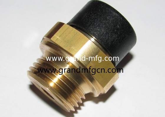 BSP male thread 3/8&quot; 1/2&quot; 3/4&quot; natural brass breather vent plugs,air released plugs,professional manufacturer in China