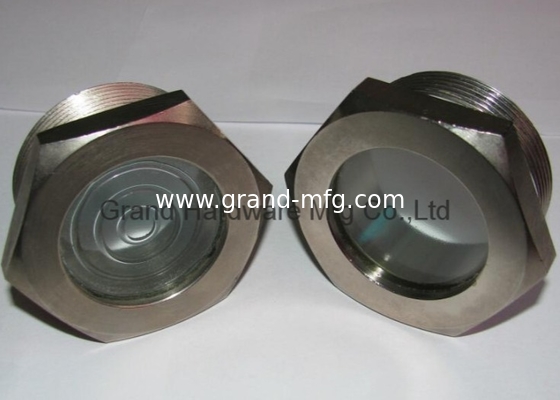 1-1/2&quot;carbon steel fused oil level sight glass male BSP G thread 1 1/2 inch professional manufacturer and seller