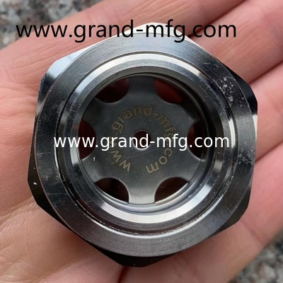 1&quot; Male NPT thread Oil Level Sight Glass for gearboxes Oil Extractor W/Solvent Tank SS304 1500PSI OEM and ODM service