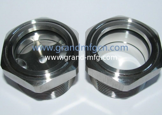 NPT thread 1 1/4 inch food grade SS316 fluid level sight glass with big viewing window  SUS304 sight glass oil gauge GM-SSN20 GM-SSN10 GM-SSN34 GM-SSN12 GM-SSG10 GM-SSG38