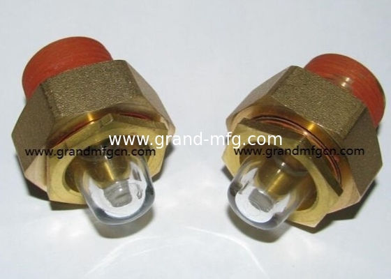 M12X1 GM-HDM12 Dome Oil Level Sight Glass Heavy duty 3d coolant sight glass gauge radiator liquid level sight glass G1/2