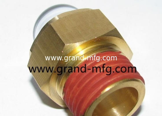 M12X1 GM-HDM12 Dome Oil Level Sight Glass Heavy duty 3d coolant sight glass gauge radiator liquid level sight glass G1/2