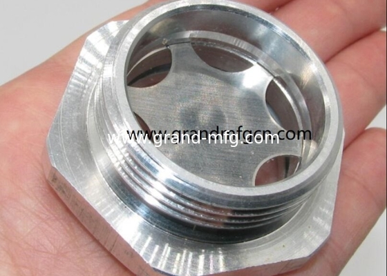 high pressure G1 1/4&quot; 6061 aluminum reducer oil sight glass oil level indicator fluid level gauge OEM and ODM service