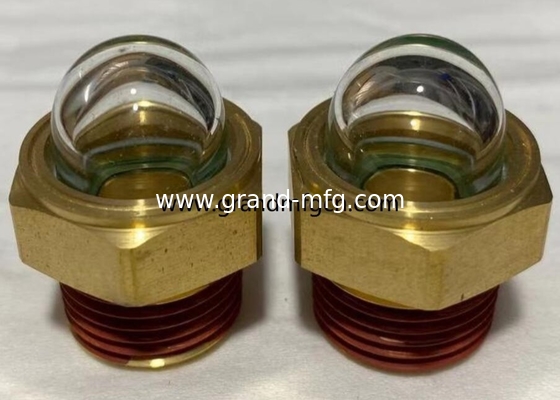 male NPT pipe threads 1/2 inch 3D sight glasses flow liquid level gauge oil level sight glass indicator for pumps custom
