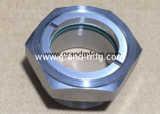 1&quot; Male NPT thread Oil Level Sight Glass for gearboxes Oil Extractor W/Solvent Tank SS304 1500PSI OEM and ODM service