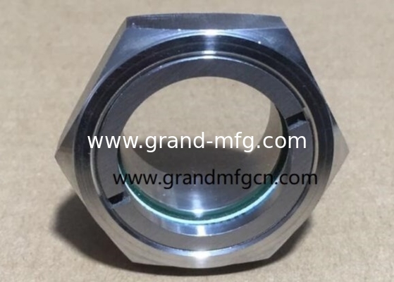 high pressure M33 M42X1.5 M60X2 stainless steel 304 reactor mixer equipment  sight glass OEM and ODM service
