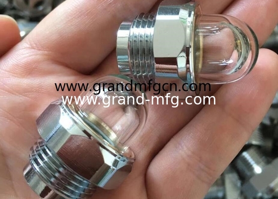 Reducers brass oil levels sight gauge 1/2 round oil sight glass with gauge port clear sight window GM-BN12 GM-HDN12 GM-HDN38 GM-HDG10 GM-HEG12