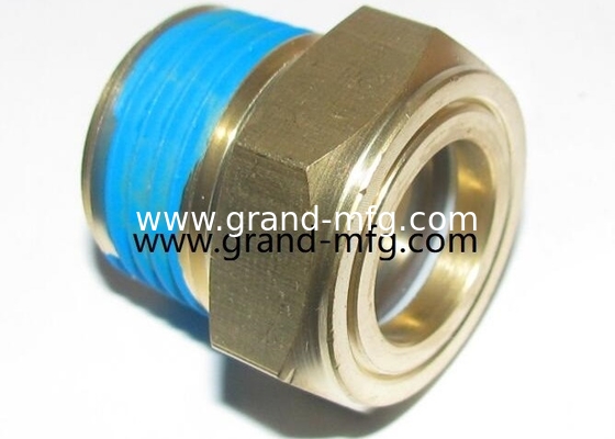 NPT thread 3/8&quot; 1/2&quot; 3/4&quot; 1,1/4&quot; Compressor Oil Sight Glass Level Monitor Oil Gas Fuel Tank Site Plug Oil leve gauge