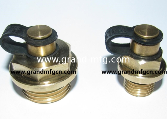 NPT 1/2&quot; brass breather vent plugs with brass filler air released valve plugs professional manufacturer in China