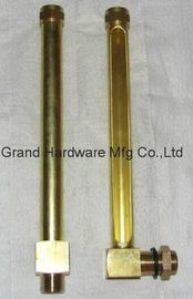 L type brass tube oil level gauge , gear reducer gearboxes brass & aluminum oil level gauge