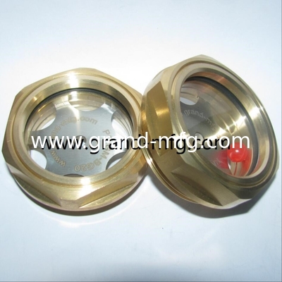 NPT thread 1/2&quot; 3/4&quot; 1&quot; Pumps brass oil levels Heavy Duty Radiators dome oil level glass sight plug oil gauge