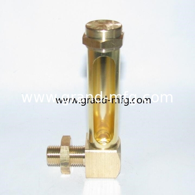 M10X1 M10X1.5 Male Thread Hydraulic oil level indicator with level marks custom available Metric thread oil level gauge