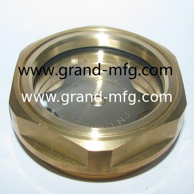 male bsp pipe thread G1&quot; 3&quot; vaccum pump oil level sight glass indicator  reducer oil sight glass aircompressor sight
