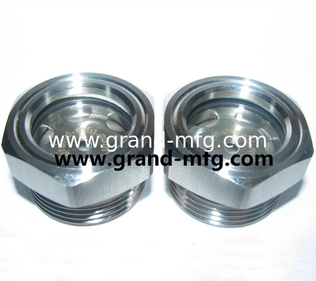 NPT 1/4&quot;3/8&quot; 1/2 inch stainless steel 304 316 oil sight glass SS304 OIL LEVEL SIGHT PORT fluid level view sight window