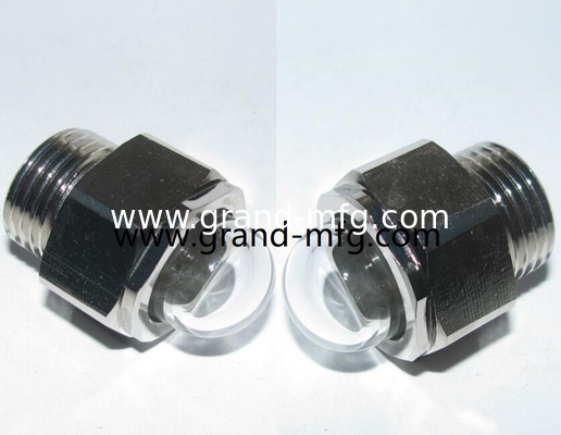 GM-HDN34 3/4 MNPT Heavy duty Dome Oil Level Sight Glass 3d oil level sight glass gauge 1/2 3/8 3/4 INCH