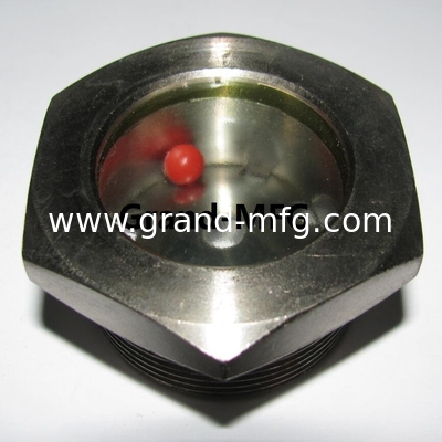 NPT 1 1/2&quot; BITZER refrigeration fused steel sight glass with reflector fused sight window sight glass manufacturer China