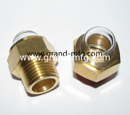GM-HDG12 BSP threaded G1/2 dome shaped windows,domed sight glass,dome shaped sight glass,oil sight windows