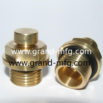 Metric thread  M10X1 brass breather vent plug for hydraulic reservoir gearbox air vent breather cap oil plug