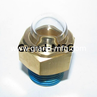 male NPT pipe threads 3/8 inch  vaccum pump oil level sight glass indicator  reducer oil sight glass aircompressor sight