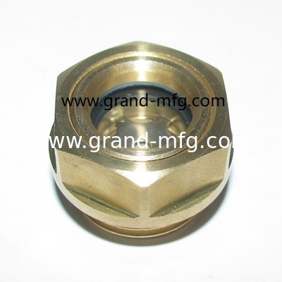 male NPT pipe threads 3/8 inch  vaccum pump oil level sight glass indicator  reducer oil sight glass aircompressor sight