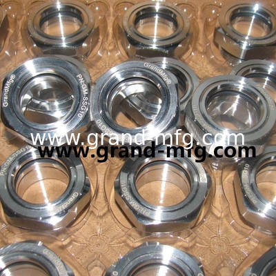 BSP thread G3/8&quot; SS304 sight glass oil sight window for Lab Instant Coffee Chemical Egg Washing Powder Milk Vacuum