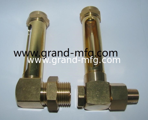 BSP thread G3/4 inch observation brass oil level sight gauges &amp; indicators oil level check gauges for oil container