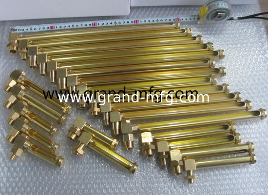 BSP thread 1/2&quot; 1/4”3/4” observation brass oil level sight gauge indicator oil level check gauges for oil container
